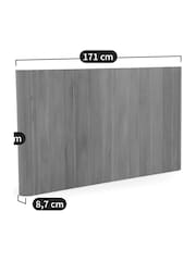 La Redoute Intérieurs Oak Mattan Solid Oak Super King Headboard - Image 4 of 6