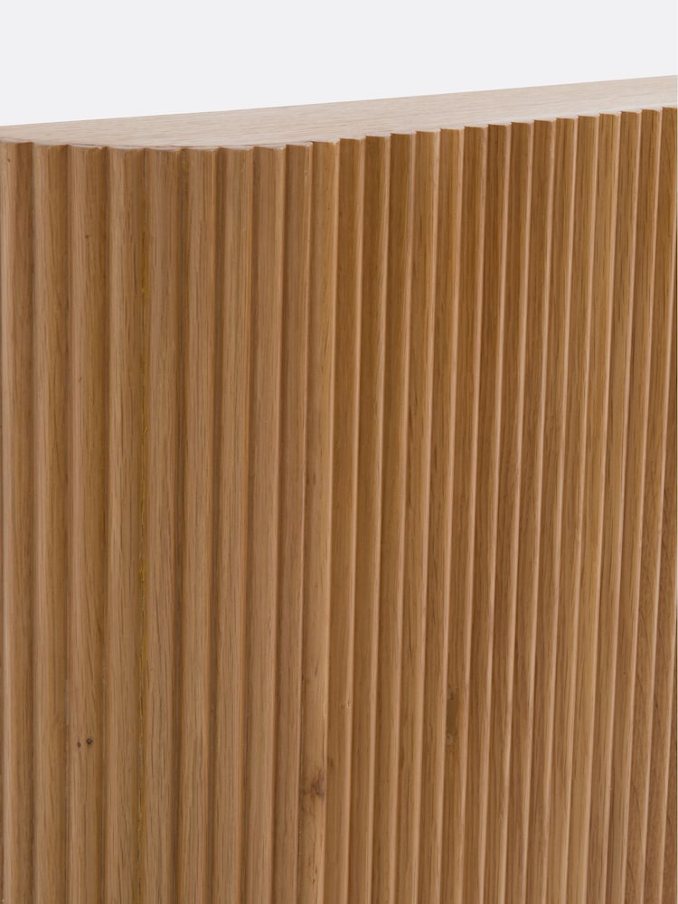 La Redoute Intérieurs Oak Mattan Solid Oak Super King Headboard - Image 6 of 6