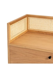 La Redoute Intérieurs Oak Noya & Rattan Cane Sideboard - Image 5 of 5