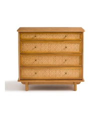 La Redoute Intérieurs Dark Wood Orient Solid Pine Chest of Drawers - Image 1 of 5