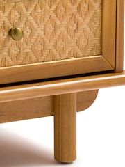 La Redoute Intérieurs Dark Wood Orient Solid Pine Chest of Drawers - Image 3 of 5