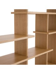 La Redoute Intérieurs Oak Orga Large Asymmetrical Bookcase - Image 3 of 5
