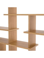 La Redoute Intérieurs Oak Orga Large Asymmetrical Bookcase - Image 4 of 5