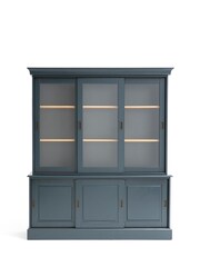 La Redoute Intérieurs Charcoal Poiret Solid Pine 6-Door Cabinet - Image 1 of 5