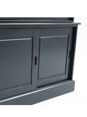 La Redoute Intérieurs Charcoal Poiret Solid Pine 6-Door Cabinet - Image 5 of 5