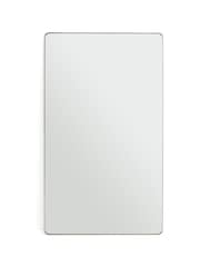 La Redoute Intérieurs Brass Iodus 100 x 70cm Rectangular Metal Mirror - Image 1 of 2