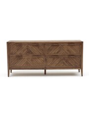 La Redoute Intérieurs Wax Pine Nottingham Solid Pine 4-Drawer Chest - Image 1 of 5