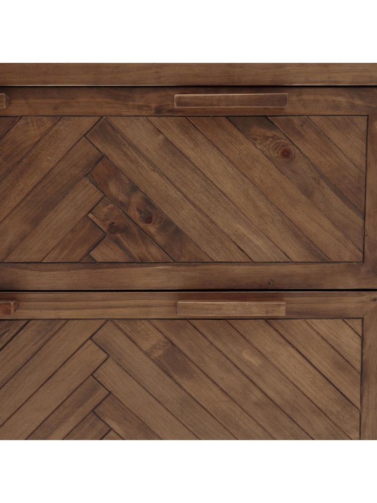 La Redoute Intérieurs Wax Pine Nottingham Solid Pine 4-Drawer Chest - Image 5 of 5
