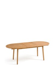 La Redoute Intérieurs Acacia Nouska Acacia 8 Seater Garden Table - Image 4 of 5