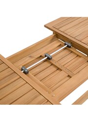 La Redoute Intérieurs Acacia Nouska Acacia 8 Seater Garden Table - Image 5 of 5