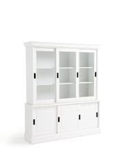 La Redoute Intérieurs White Solid Pine Sideboard Unit - Image 1 of 4