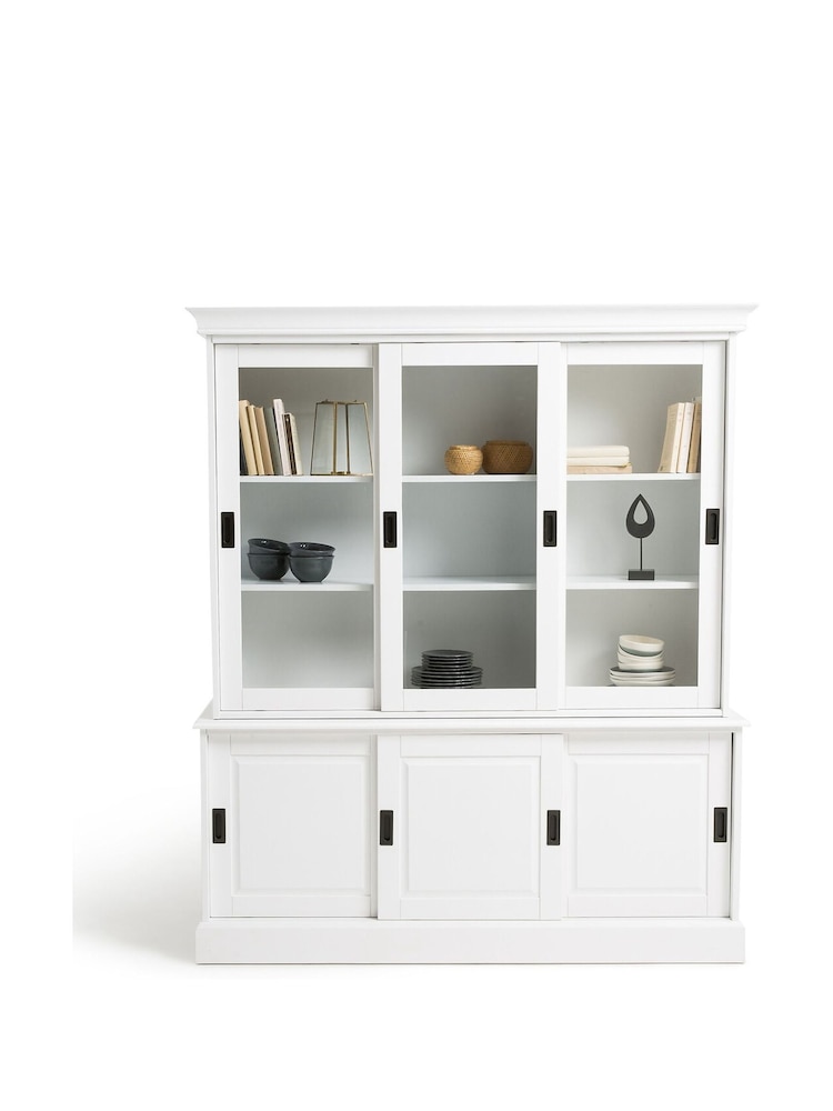La Redoute Intérieurs White Solid Pine Sideboard Unit - Image 2 of 4