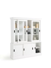 La Redoute Intérieurs White Solid Pine Sideboard Unit - Image 3 of 4