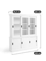 La Redoute Intérieurs White Solid Pine Sideboard Unit - Image 4 of 4