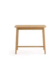 La Redoute Intérieurs Oak Lombard Oak Veneer 4 to 6 Seater Extendable Table - Image 1 of 5