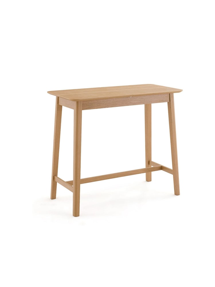 La Redoute Intérieurs Oak Lombard Oak Veneer 4 to 6 Seater Extendable Table - Image 2 of 5