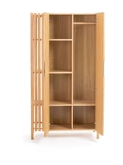 La Redoute Intérieurs Natural Theonie Ash Veneered Double Wardrobe - Image 5 of 5