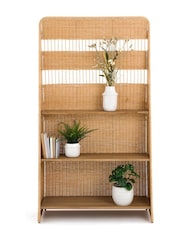 La Redoute Intérieurs Natural Tressa Woven Wicker Room Divider - Image 1 of 5