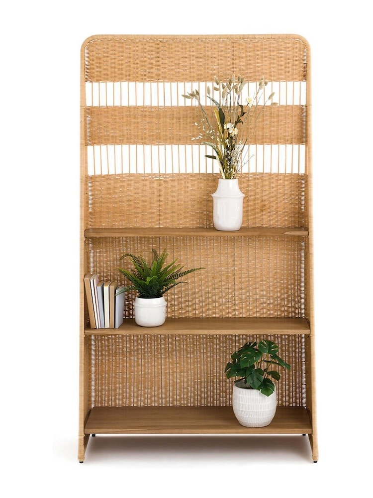 La Redoute Intérieurs Natural Tressa Woven Wicker Room Divider - Image 1 of 5
