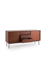 La Redoute Intérieurs Walnut Noyeto Veneer Sideboard - Image 3 of 5
