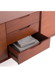 La Redoute Intérieurs Walnut Noyeto Veneer Sideboard - Image 4 of 5