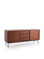 La Redoute Intérieurs Walnut Noyeto Veneer Sideboard - Image 5 of 5