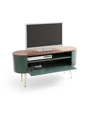 La Redoute Intérieurs GreenWalnut Topim Vintage Lacquered TV Unit - Image 3 of 4