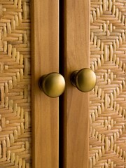 La Redoute Intérieurs Dark Wood Orient Solid Pine Wardrobe - Image 4 of 5