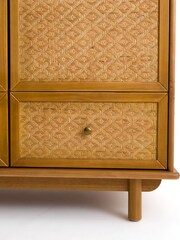 La Redoute Intérieurs Dark Wood Orient Solid Pine Wardrobe - Image 5 of 5