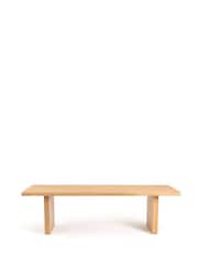 La Redoute Intérieurs Oak Vova Solid 8 to 10 Seater Dining Table - Image 1 of 5