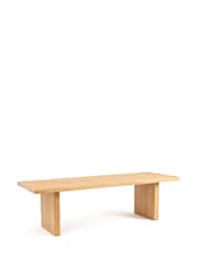 La Redoute Intérieurs Oak Vova Solid 8 to 10 Seater Dining Table - Image 3 of 5