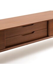 La Redoute Intérieurs Walnut Noyeto Walnut TV Storage Unit - Image 5 of 5