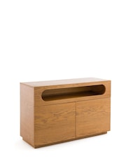 La Redoute Intérieurs Light Natural Wood Vonti Oak Veneer Sideboard - Image 3 of 4