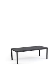 La Redoute Intérieurs Charcoal Tuha Aluminium Garden Table - Image 1 of 3