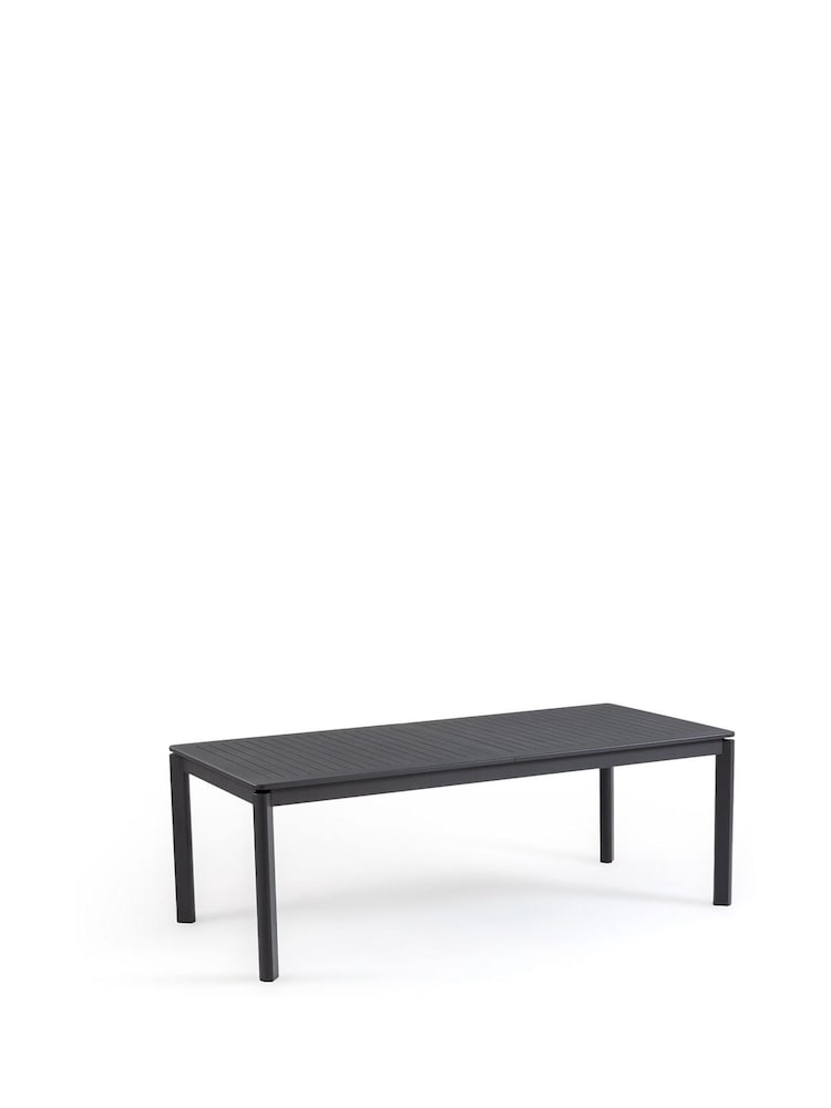La Redoute Intérieurs Charcoal Tuha Aluminium Garden Table - Image 1 of 3