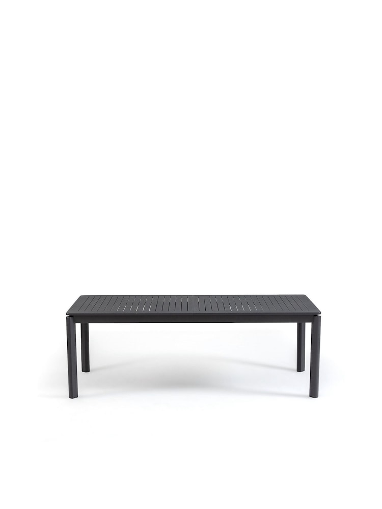 La Redoute Intérieurs Charcoal Tuha Aluminium Garden Table - Image 2 of 3