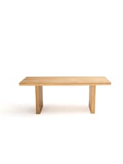 La Redoute Intérieurs Oak Vova Solid Oak 6 to 8 Seater Dining Table - Image 1 of 4