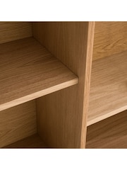La Redoute Intérieurs Oak Palano Veneer & Cane Bookcase Module - Image 4 of 5