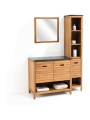 La Redoute Intérieurs Acacia Saturne Acacia Bathroom Storage Column 35cm - Image 4 of 4