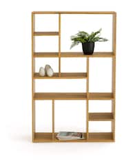 La Redoute Intérieurs Oak Rymo Asymmetric Bookcase - Image 1 of 4