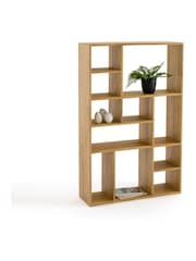 La Redoute Intérieurs Oak Rymo Asymmetric Bookcase - Image 2 of 4
