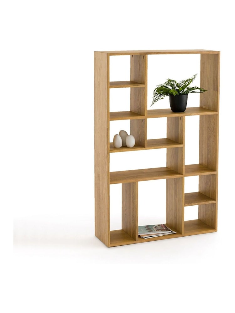 La Redoute Intérieurs Oak Rymo Asymmetric Bookcase - Image 2 of 4 La Redoute Intérieurs Oak Rymo Asymmetric Bookcase - Image 2 of 4