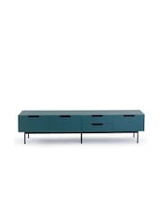 La Redoute Intérieurs Petrol Blue Treno Colourful TV Unit - Image 1 of 5