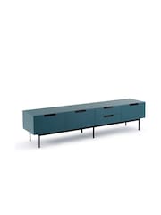 La Redoute Intérieurs Petrol Blue Treno Colourful TV Unit - Image 2 of 5