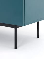 La Redoute Intérieurs Petrol Blue Treno Colourful TV Unit - Image 4 of 5