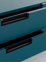 La Redoute Intérieurs Petrol Blue Treno Colourful TV Unit - Image 5 of 5