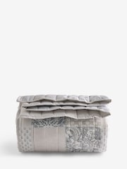 Floral Print Patchwork Bedspread - Imagen 1 de 5