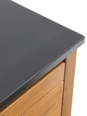 La Redoute Intérieurs Acacia Saturne Acacia Bathroom Vanity Unit 120cm - Image 3 of 4