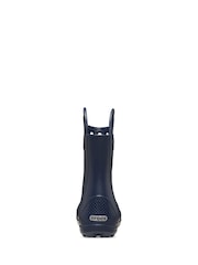 Crocs Navy Kids Handle It Rain Boots - Image 4 of 7