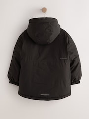 Black Waterproof Inner Wadded Coat (3-16yrs) - Image 8 of 12